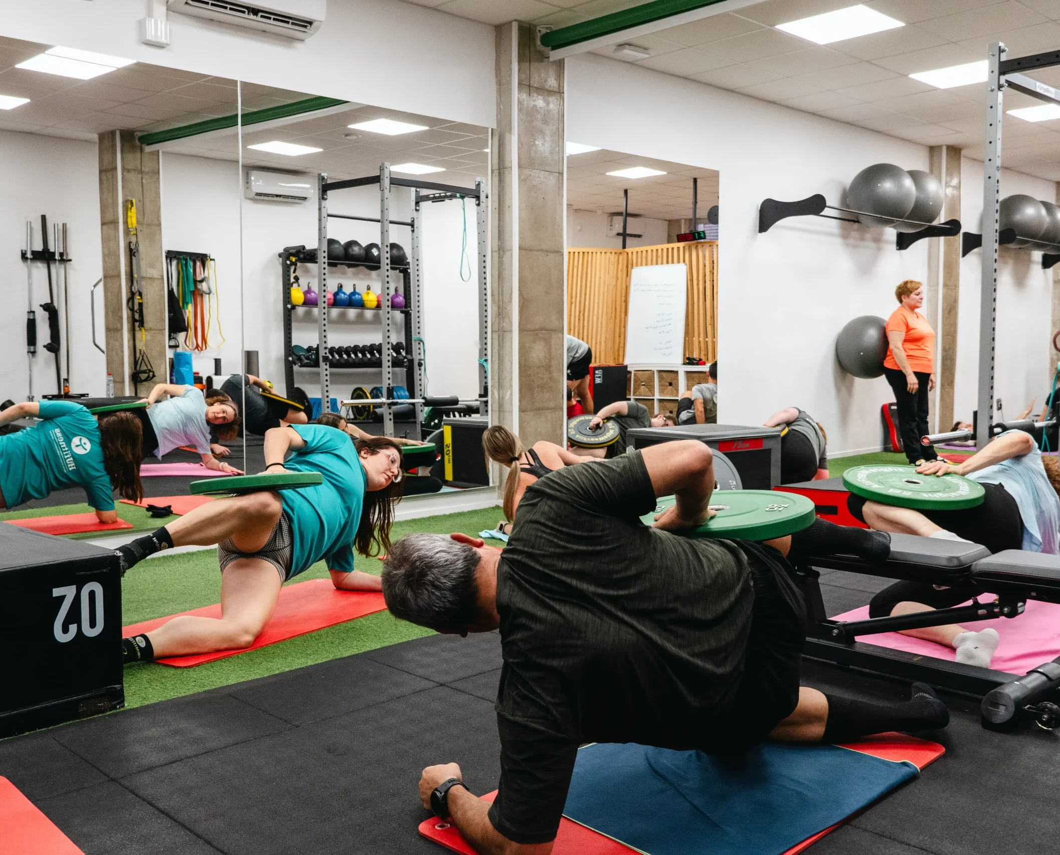 Entrenos en grupo en Benicarló